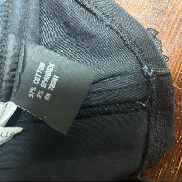 TRIPP NYC Womens Corset Size Large Black Lace Tie up Bustier Retro Gothcore - Picture 7 of 10